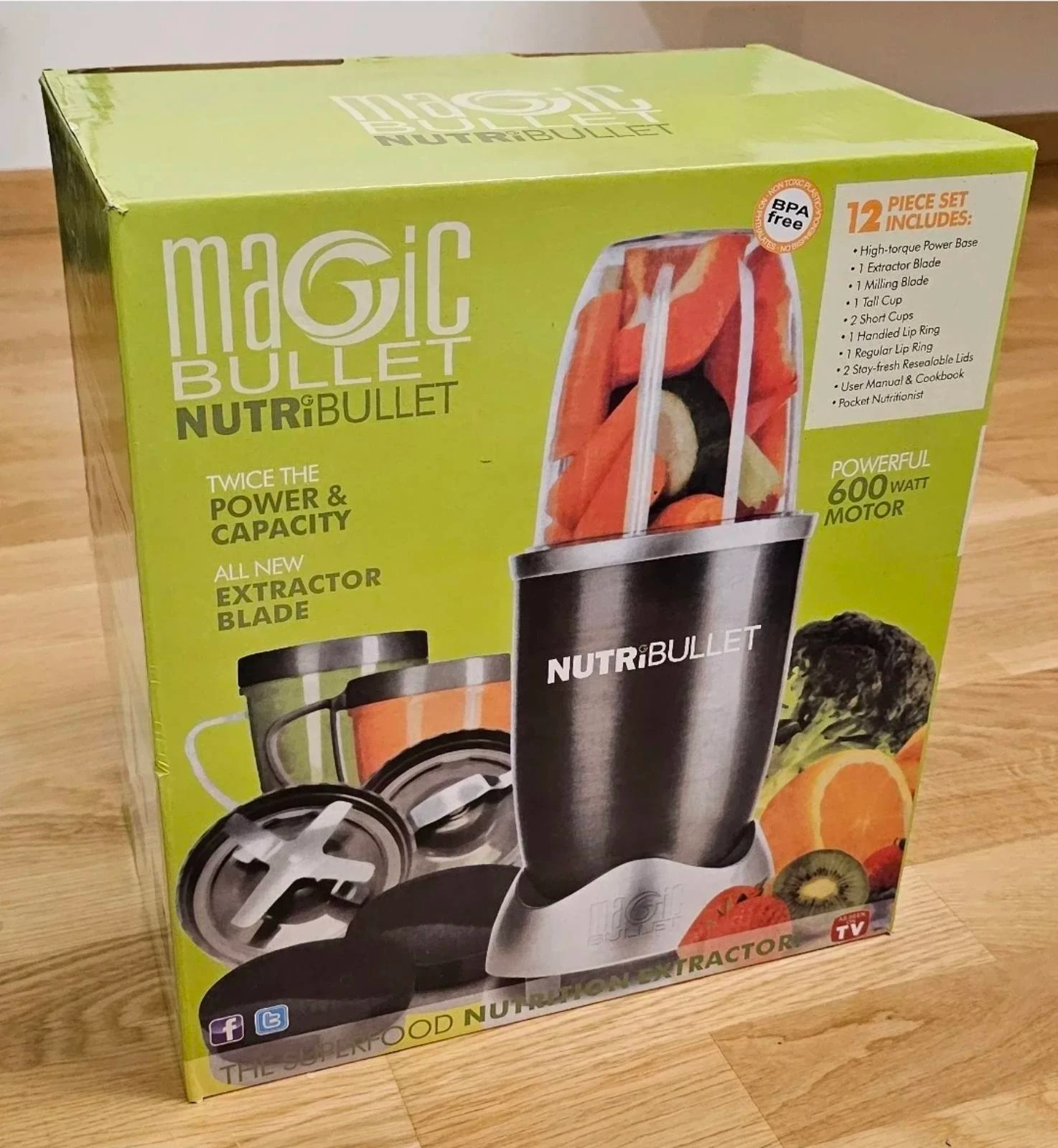 Nutribulet NutriBullet Nutribulit Blenderi secko